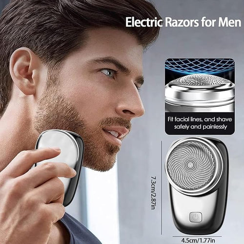 Mini Electric Shaver for Man, Portable Shaving Machine for Man
