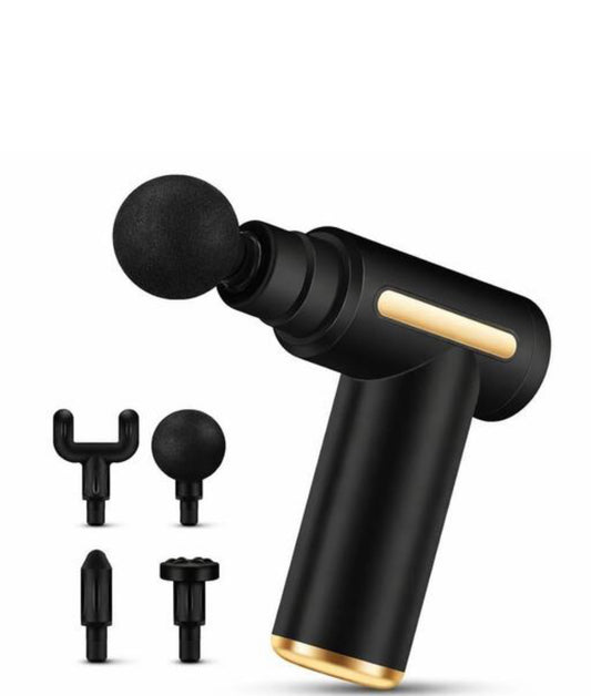 Gun massager Cult Impact Deep tissue massage gun, 6-speed intensity, Silicone round head, Full body